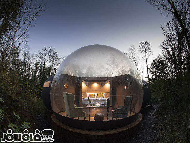باهتلهای حبابی جهان آشنا شوید | Bubble Hotel